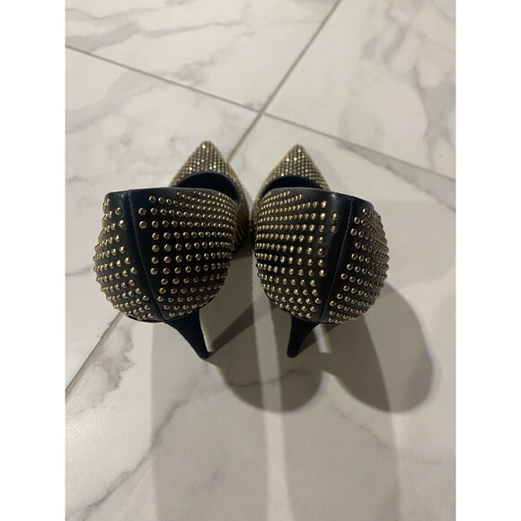 Giuseppe Zanotti Womens Studded Platform Stiletto Heel Leather Black Size 9 - Picture 8 of 12